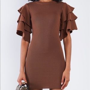 Ruffle Sleeve Dress ✨